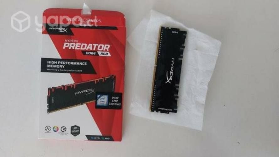 Memeoria ram hyperx 8gb 3200 mhz