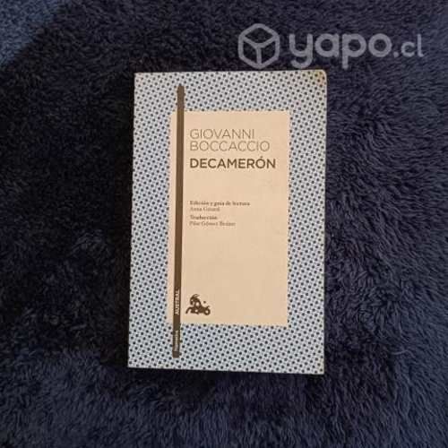 Libro Decamerón, Boccaccio