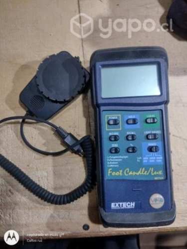Medidor De Luz De Alta Resistencia Extech 407026