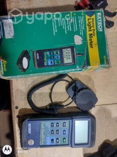 Medidor De Luz De Alta Resistencia Extech 407026