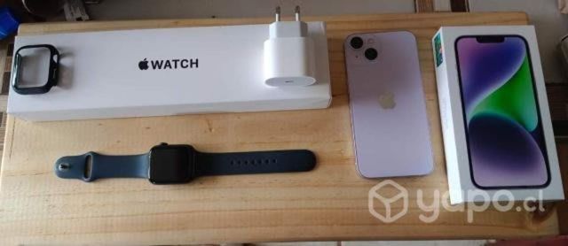 Iphone 14 + apple watch 44mm