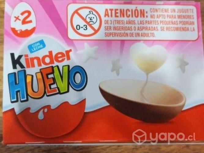 Caja 2 huevo kinder
