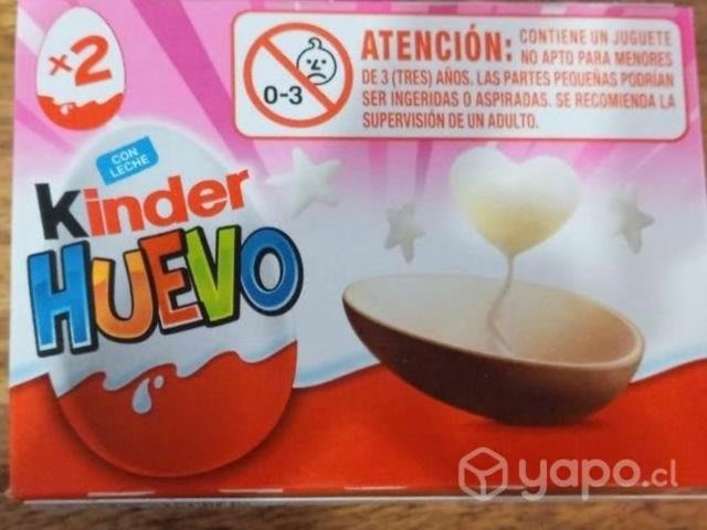 Caja 2 huevo kinder