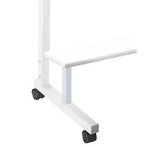 Mesa Notebook Computador Ajustable Con Ruedas Blan