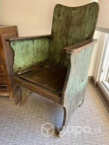 Sitial Madera Tipo Antiguo