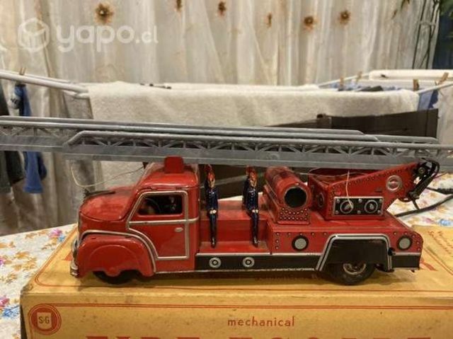 Camión de bombero aleman feverwehr leiter n 838