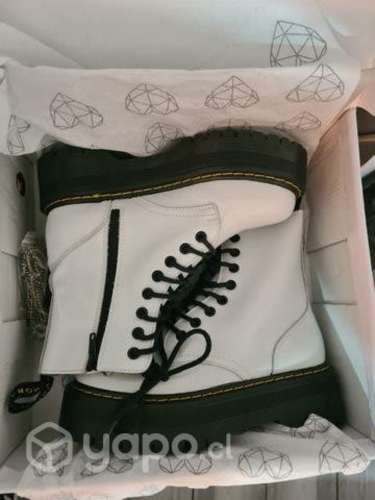 Botines mujer blancos c/moran - 37