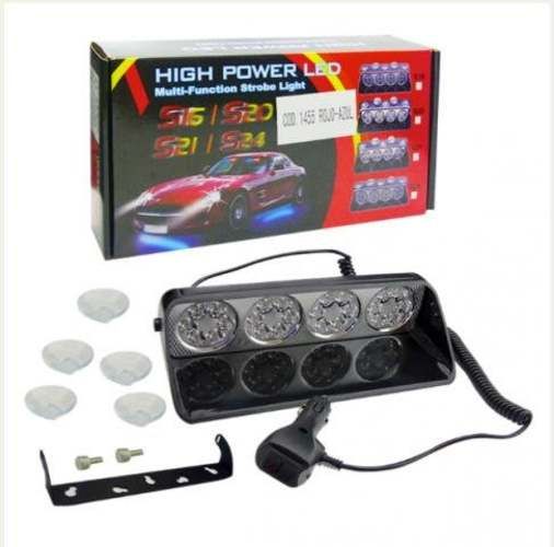 Baliza Led Strobo 24 Led Luz Rojo-azul