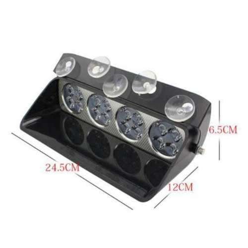 Baliza Led Strobo 24 Led Luz Rojo-azul