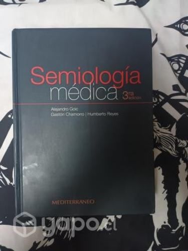 Semiología Médica, tapa dura, Goic Chamorro Reyes