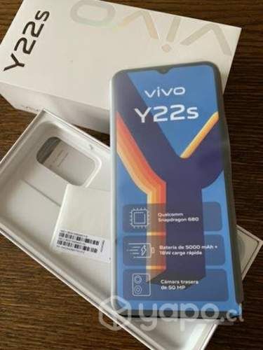 Celular VIVO Y22s nuevo prepago