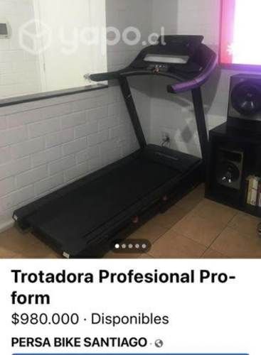 Trotadora profesional pro -form