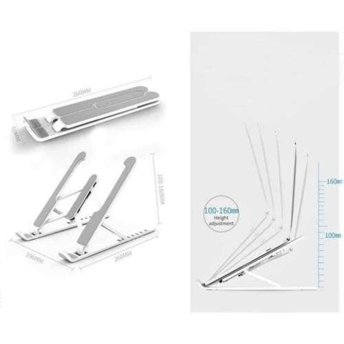 Soporte Porta Tablet y Smartphone Hasta 16 CM Blan