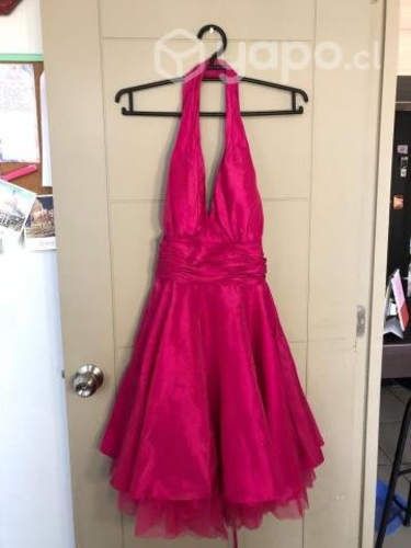 Vestido fucsia - talla L, mujer