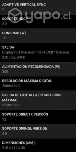 targeta de vídeo gtx