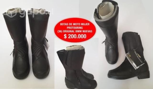 Bota para andar en moto marca BMW