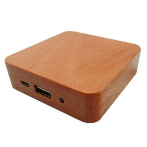 Power Bank Bateria Externa Bambú Deluxe USB/micro