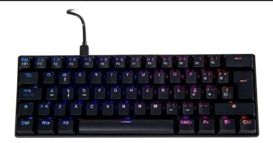 Teclado Gamer Mecanico Aiwa GK-100 RGB