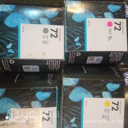 Tintas HP 72 colores originales de 69ml