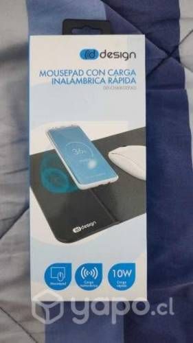 Mousepad Cargador Inalámbrico