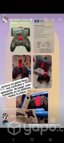 Controles con Bluetooth para celulares más aplicac