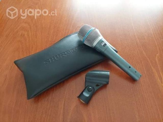 Micrófono Shure BETA 87C Condensador Cardioide