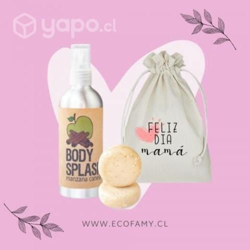 Set jabon barra 100%natural +body splash