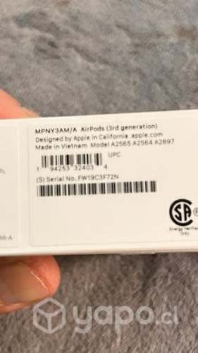 AirPods de 3 generación