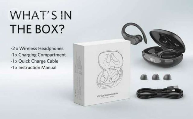 Audífonos inalámbricos (Bluetooth v5.3)