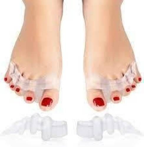 Par Separador de Dedos Pie Silicona Para Juanetes
