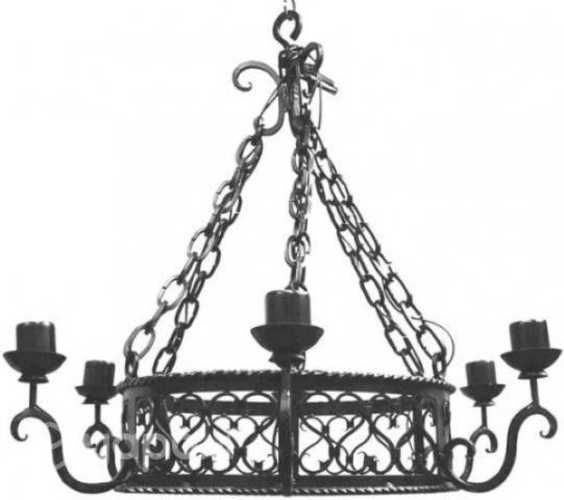 Lámpara colgante Cayma de 6 luces