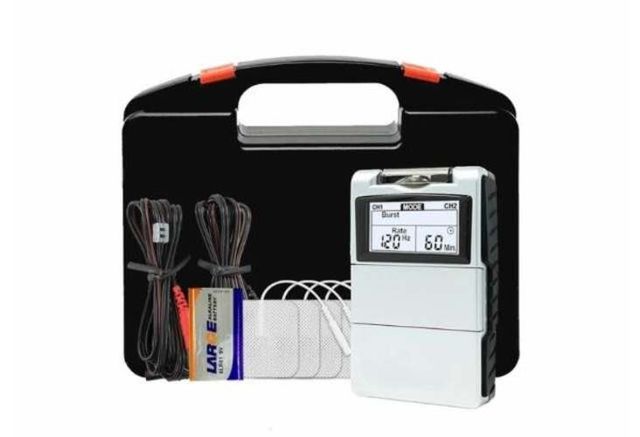 TENS para aliviar dolores musculares entre otros..