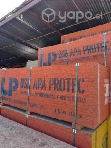 Osb Apa Protec 9,5mm, medidas 1.22x2.44