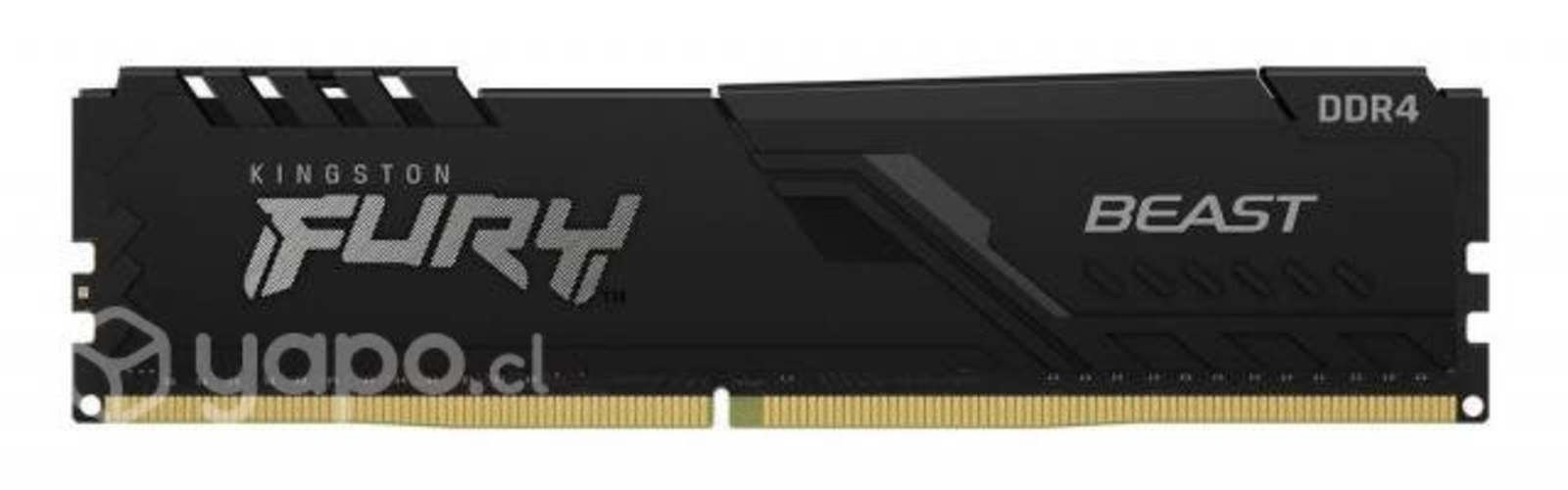 Memoria ram ddr4 8gb 3200mhz kingston fury beast
