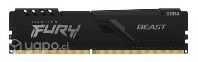 Memoria ram ddr4 8gb 3200mhz kingston fury beast