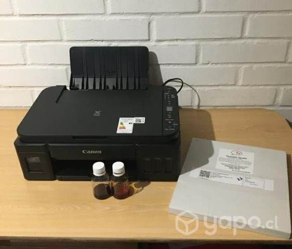 Impresora Canon tinta comestible