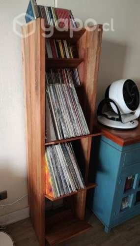 Mueble inclinado cds vinilos