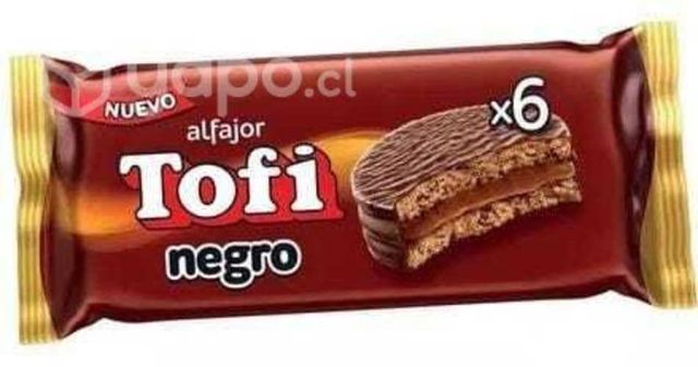 Alfajor tofi 6 unidades