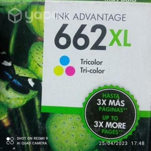 Packs de tintas hp 662xl originales