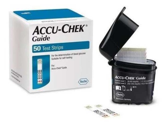 Tiras reactivas Accu check Guide