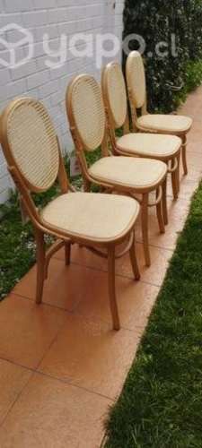 4 Sillas junco Stom nuevas a domicilio