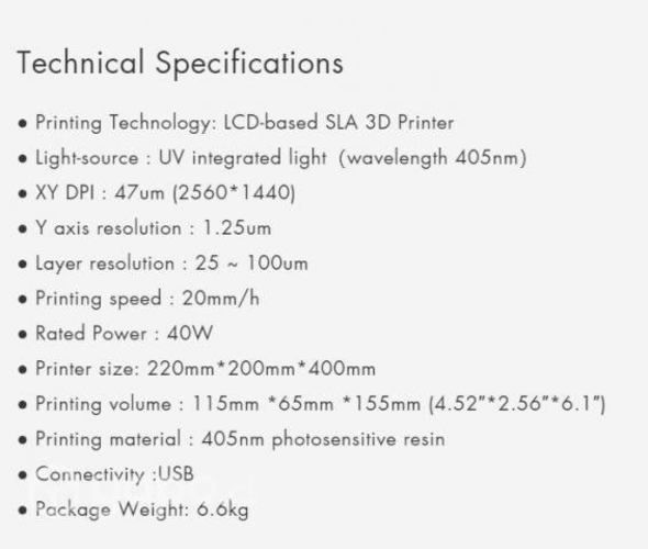 Anycubic Photon impresora 3D