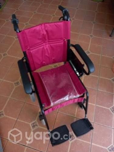 Silla de ruedas geriatrica
