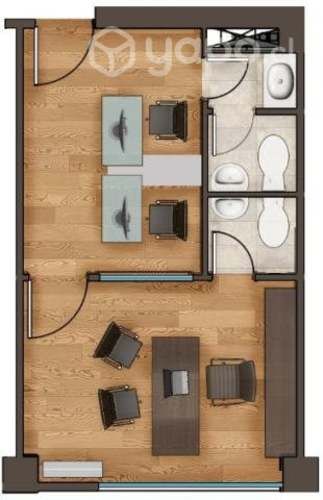 Oficina Centro de Talca en Edificio Plaza Poniente