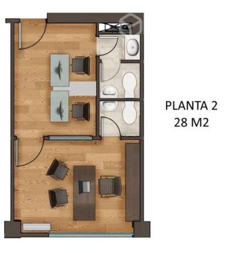 Oficina Centro de Talca en Edificio Plaza Poniente