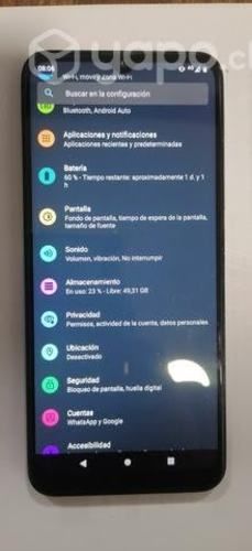 Celular G20 Motorola casi nuevo sistema android