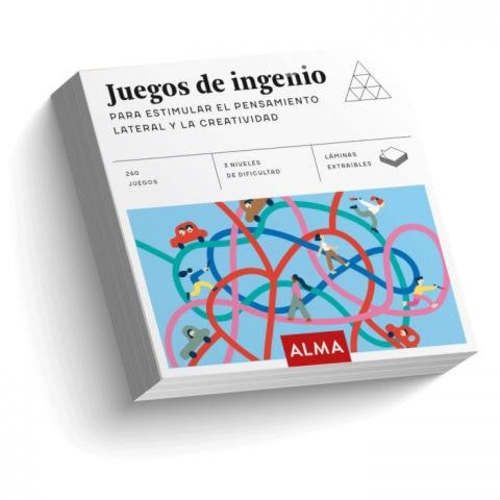 Libro juegos de ingenio para estimular el pensar