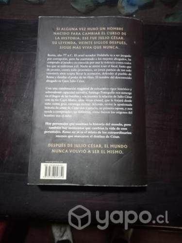 Libro casi nuevo Roma soy yo