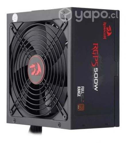 Fuente De Poder Redragon Gamer 500w 80 Plus Bronze