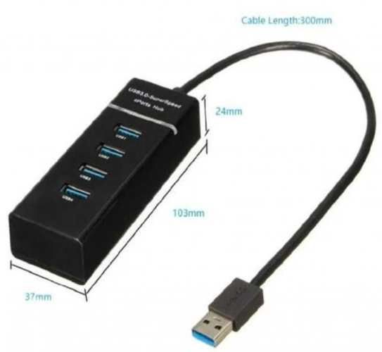 HUB USB 3.0 - 4 puertos usb